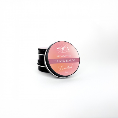 Крем-баттер "Clover&aloe" SOLAlove, 5мл limited